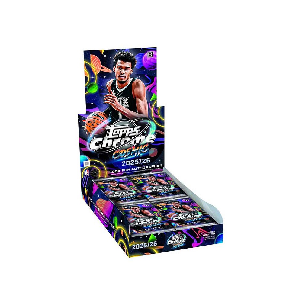 NBA 2025-26 Topps Cosmic Chrome Basketball Hobby Box 4/30入荷