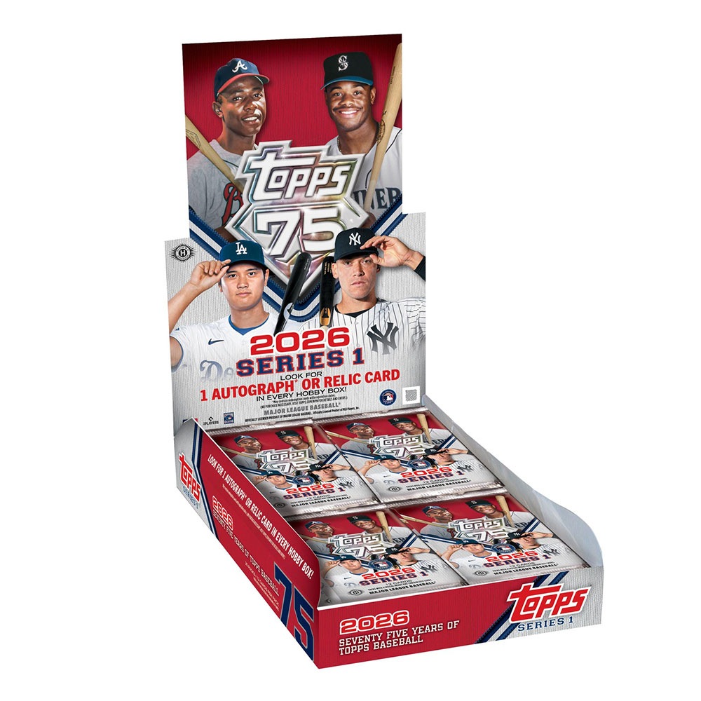 MLB 2026 Topps Baseball Series 1 Hobby Box 2/12入荷！！ ｜カード