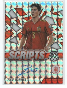 ѥȡ쥹/Pau Torres 2021-22 Mosaic Road to FIFA World Cup Scripts Auto