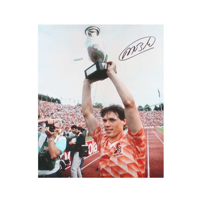 ޥ륳ե󡦥Хƥ ľɮե  桼1988 ͥ (Marco van Basten Signed Photo: Netherlands UEFA Uuro Euro 1988 Winner)