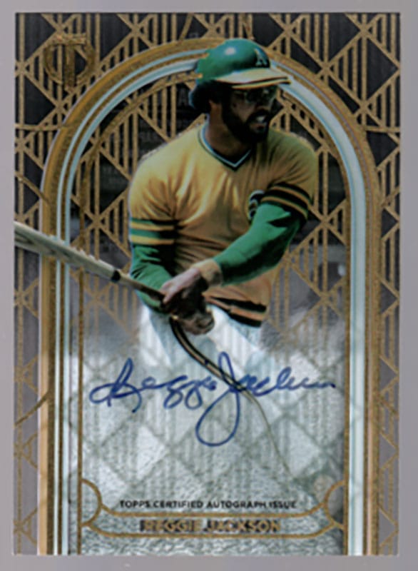 レジー・ジャクソン/Reggie Jackson 2024 Topps Tribute auto 02/30