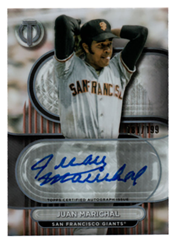 フアン・マリシャル/Juan Marichal 2024 Topps Tribute auto 181/199 