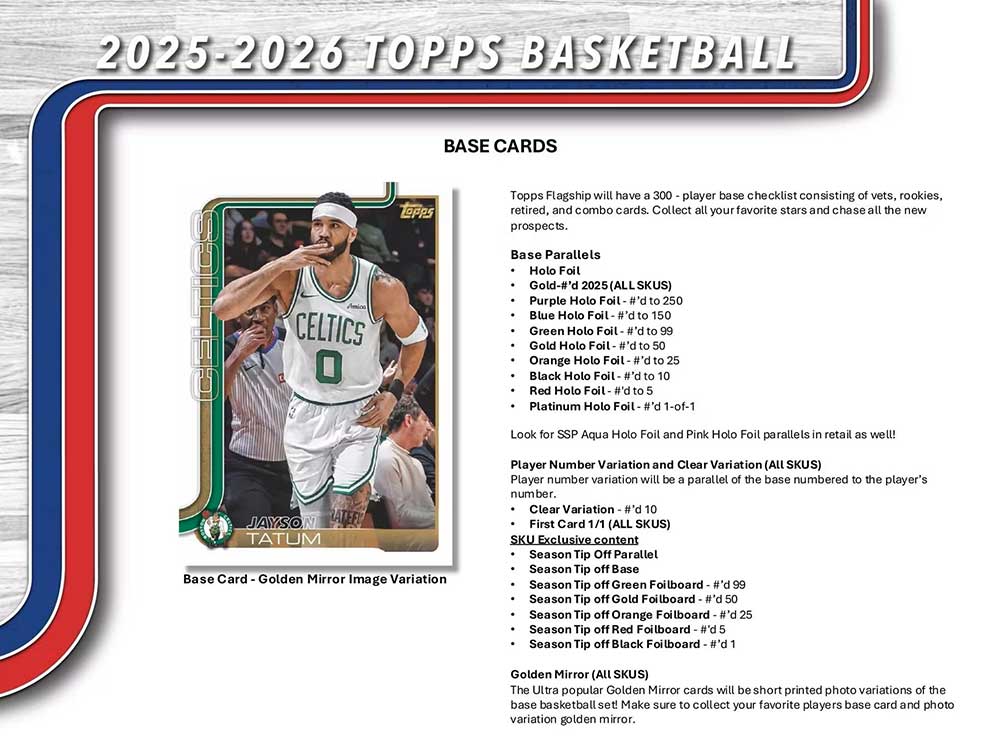 お一人様2Box限定)NBA 2025-26 Topps Basketball Value Box 10