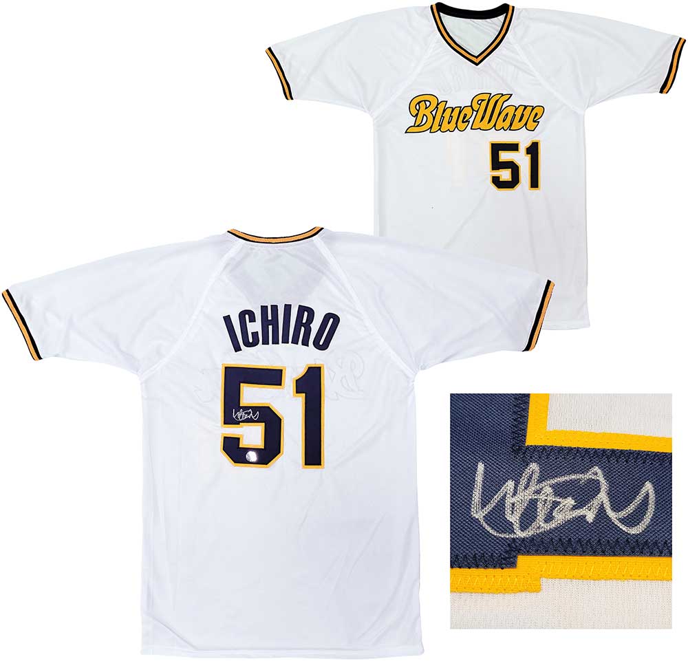 イチロー 直筆サイン入り オリックス・ブルーウェーブ ユニフォーム