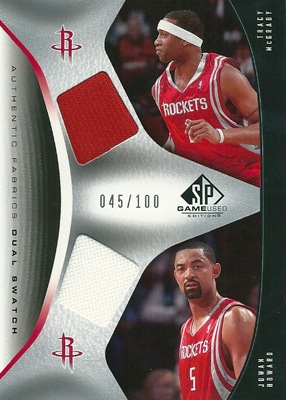 nbaカード トレイシーマグレイディ topps トレイシー マグレディ / ジュワン ハワード NBAカード 2006/07 SP