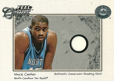 ビンス カーター Vince Carter NBAカード 2001 Greats of The Game