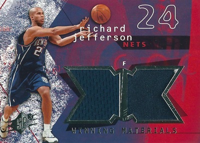 リチャード・ジェファーソン Richard Jefferson NBAカード 04/05 SPx Winning Materials の通販