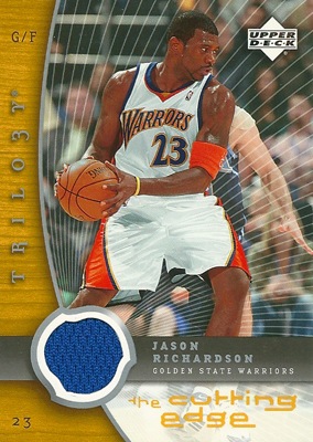 ジェイソン・リチャードソン Jason Richardson 05/06 UD Trilogy the 