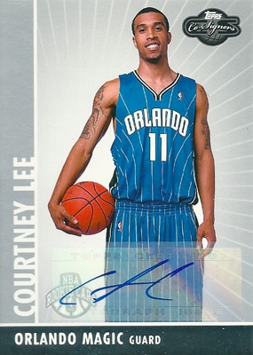 コートニー・リー NBAカード Courtney Lee 08/09 Topps Co-Signers