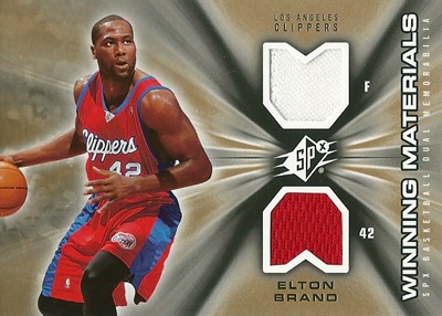 エルトン・ブランド NBAカード Elton Brand 06/07 SPx Winning 