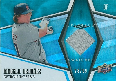 ޥꥪɥ˥ MLB Magglio Ordonez 2008 UD Spectrum Spectrum Swatches 23/99