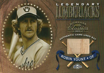 ロビン・ヨーント MLBカード Robin Yount 2001 Donruss Classics Legendary Limberjacks