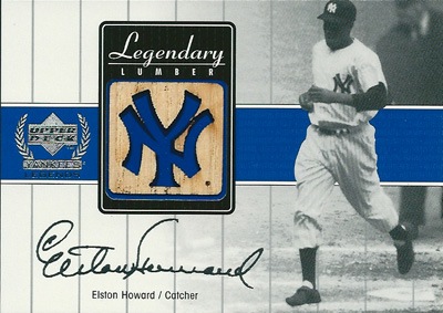 エルストン・ハワード MLBカード Elston Howard 2000 UD Yankees Legends Legendary