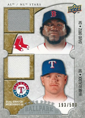 デビット・オルティーズ】【ハンク・ブレイロック】 MLBカード David