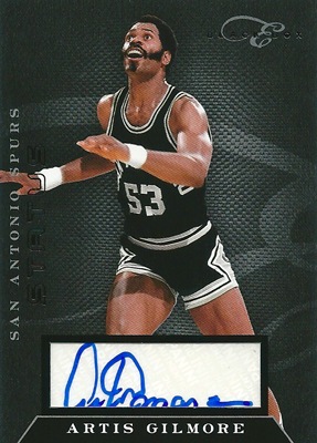 アーティス・ギルモア NBAカード Artis Gilmore 10/11 Elite Black Box 