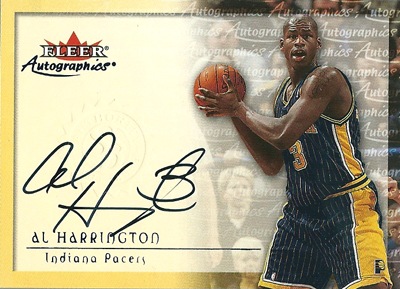 アル・ハリントン NBAカード Al Harrington 00/01 Fleer Autographics の通販 カードファナティック