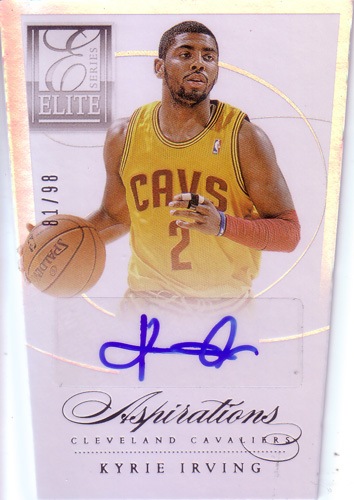 ꡼ӥ NBA Kyrie Irving 2012/13 Panini Elite Series Aspirations Autographs 81/99