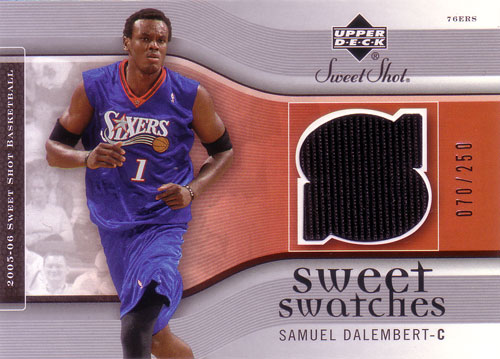 サミュエル・ダレンバート NBAカード Samuel Dalembert 05/06 Sweet 