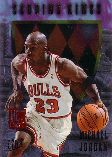 マイケル・ジョーダン NBAカード Michael Jordan 95/96 Fleer