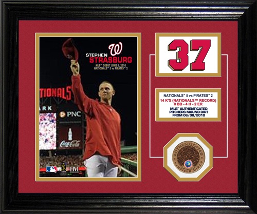 MLBスティーブン・ストラスバーグ 直筆サイン入りユニフォーム