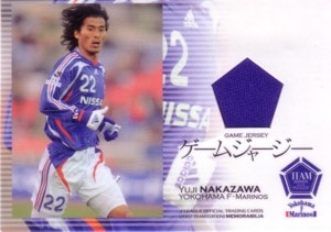 Jリーグカード【中澤佑二】2007 J リーグ TE 横浜 F・マリノス