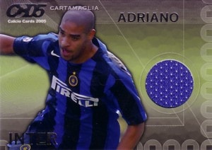 Adriano 2005 Panini Calcio Jersey Card 300枚限定！ ｜カード