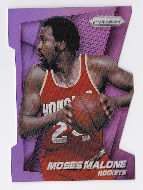 モーゼス・マローン Moses Malone NBA 2014-15 Prizm Purple Die-Cut