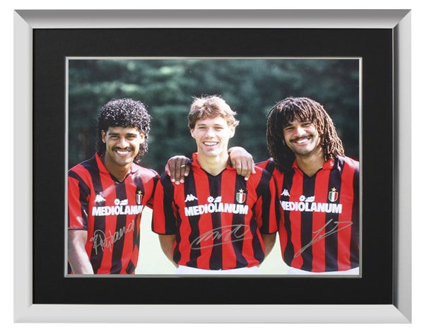 AC MILAN 直筆サイン入り色紙 1994-1995 02