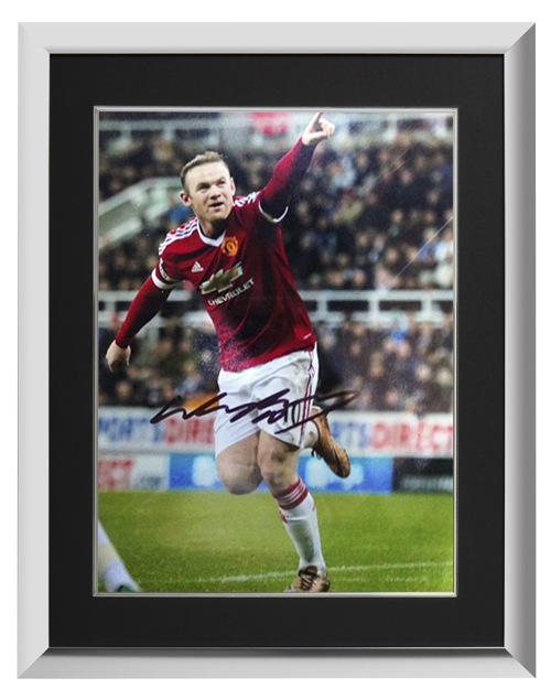 󡦥롼ˡ ľɮե ޥʥƥå 2016   (Signed England Photo: Manchester United 2016 Goal) / Wayne Rooney