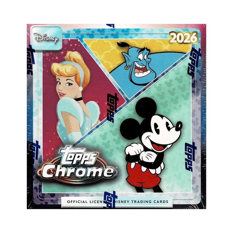 2026 Topps Chrome Disney Mega Box 6/18入荷 ｜カードファナティック