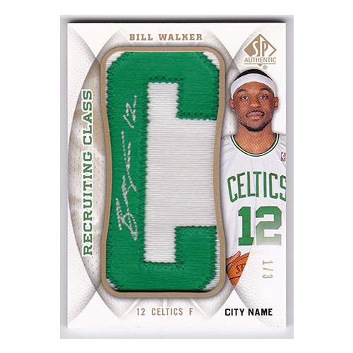 ビル・ウォーカー NBA 200809 SP Authentic Recruiting Class City Name RCCBW (1/3) Bill Walker の通販 カード