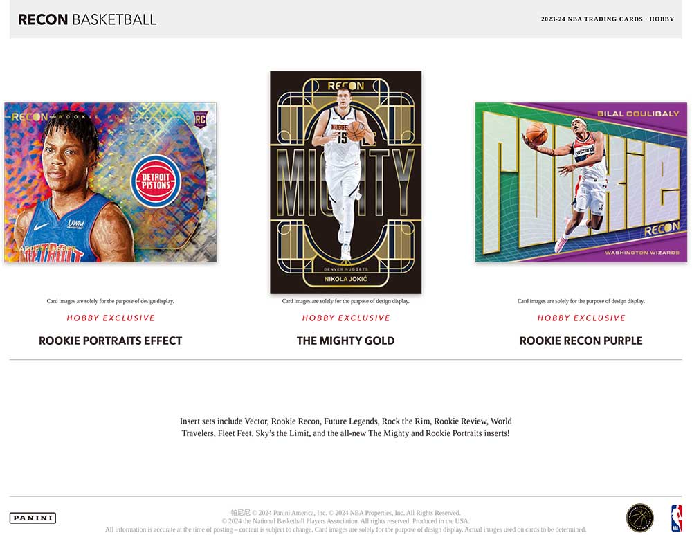 NBA 2023-24 Panini Recon Basketball Box 5/2入荷 ｜カード