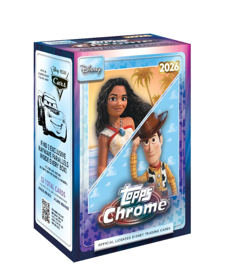 2026 Topps Chrome Disney Value Box 6/18入荷 ｜カードファナティック