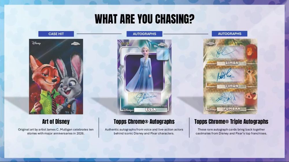 2026 Topps Chrome Disney Value Box 6/18入荷 ｜カードファナティック