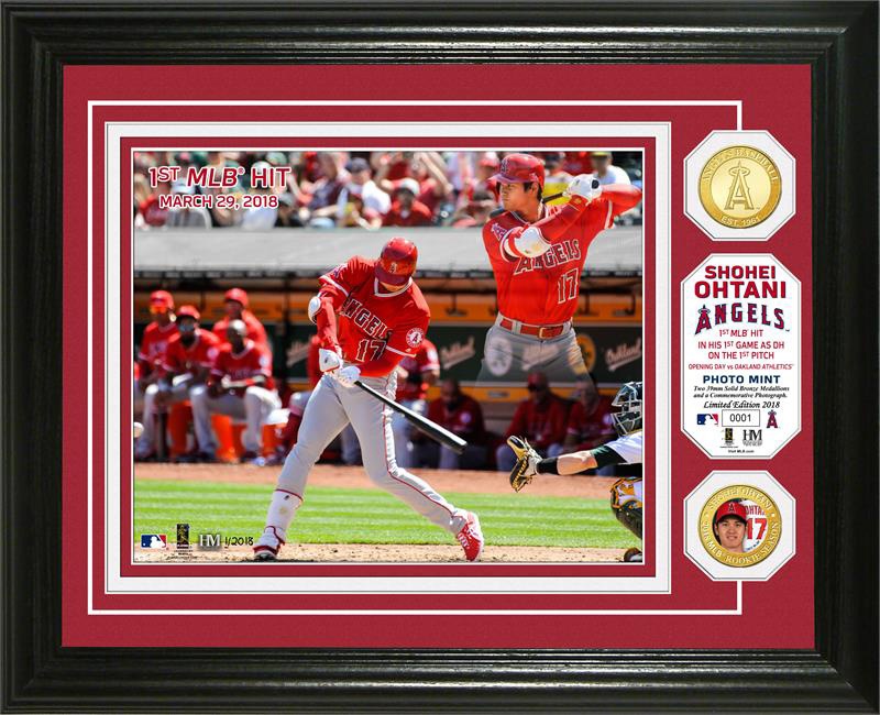 2020最新型 高品質 大谷翔平 ブロンズコイン フォトミント プラーク(初