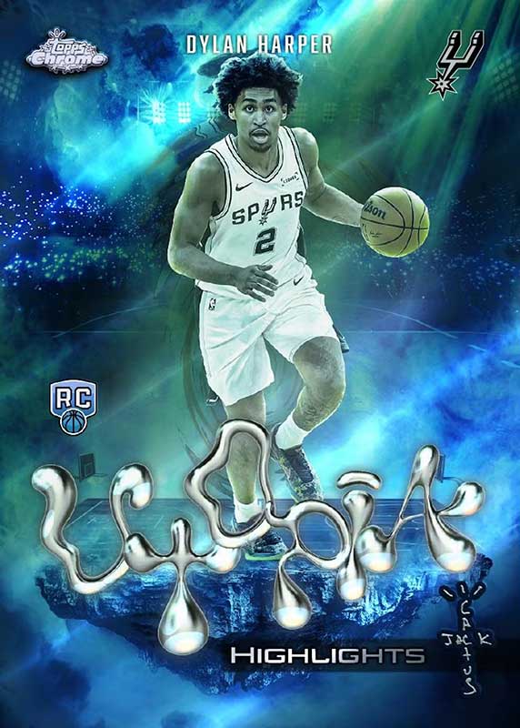 予約)NBA 2025-26 Topps Chrome Cactus Jack Basketball Hobby Box 6