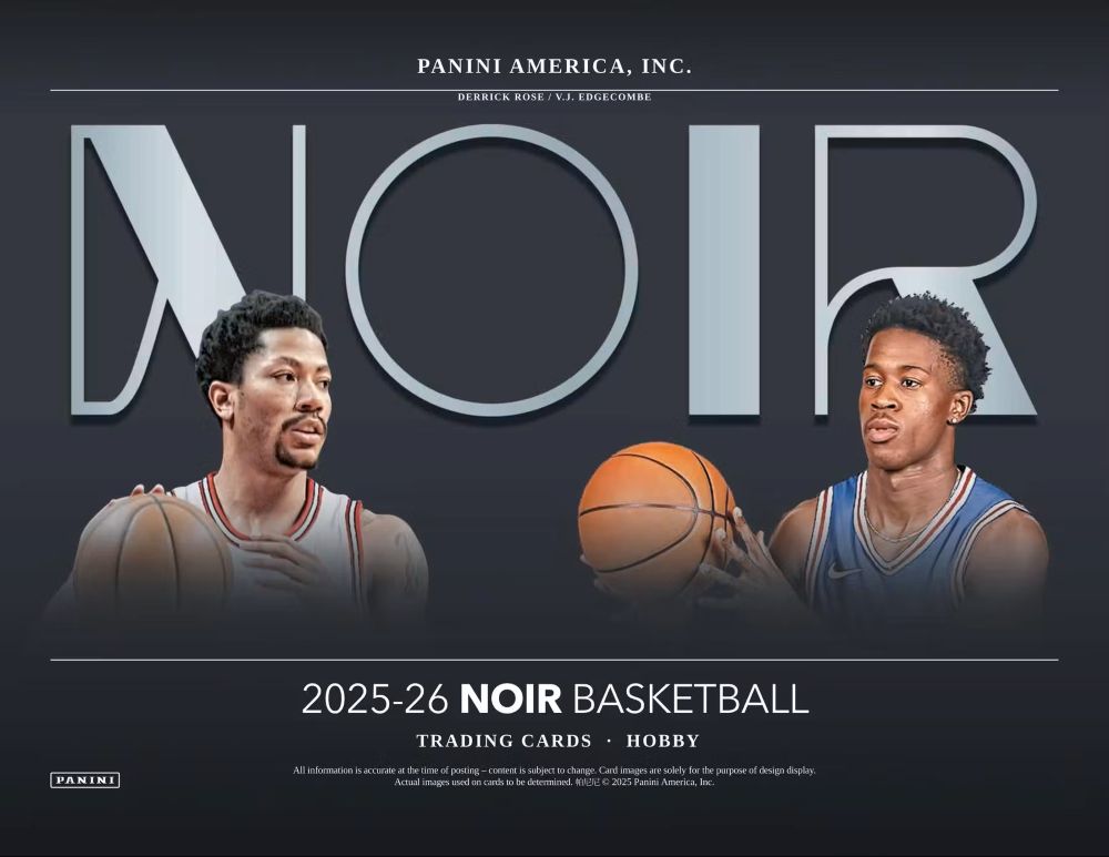 予約）2025-26 Panini Noir Basketball Hobby Box 9/19入荷予定