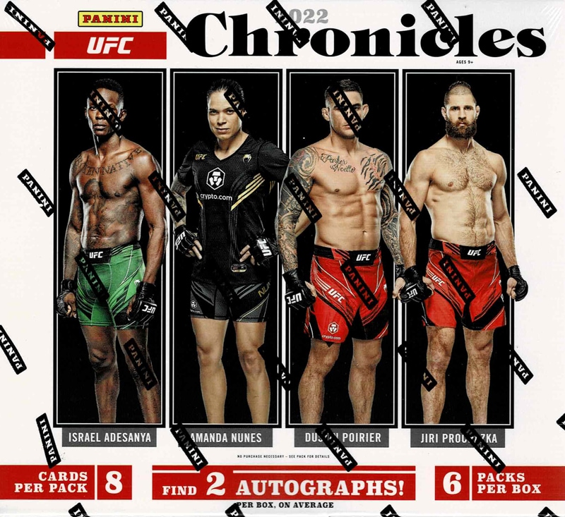 Ʈ 2022 Panini Chronicles UFC Hobby 8/31