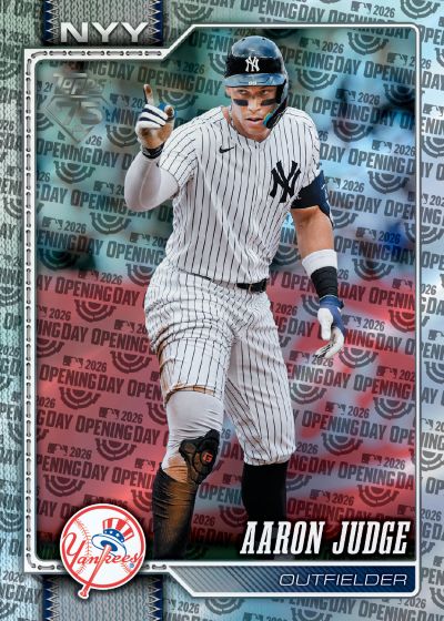 MLB 2026 Topps Series 1 Baseball Celebration Mega Box 3/27入荷