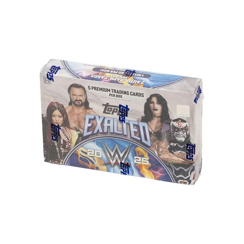 2025 Topps WWE Exalted Hobby Box 4/2入荷 ｜カードファナティック