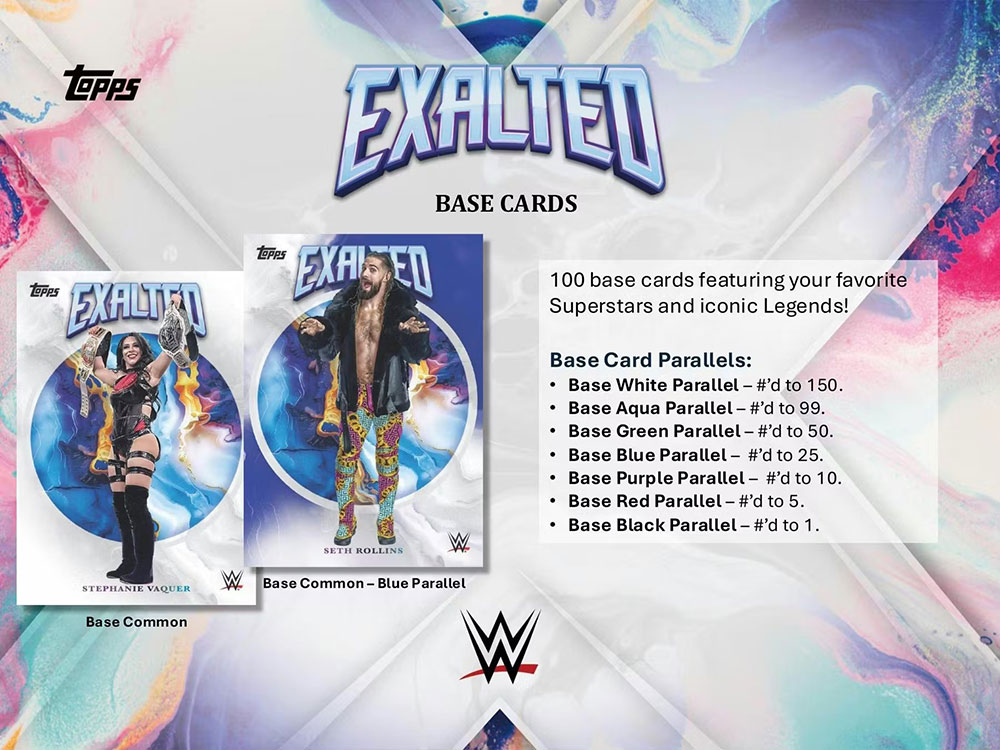 2025 Topps WWE Exalted Hobby Box 4/2入荷 ｜カードファナティック