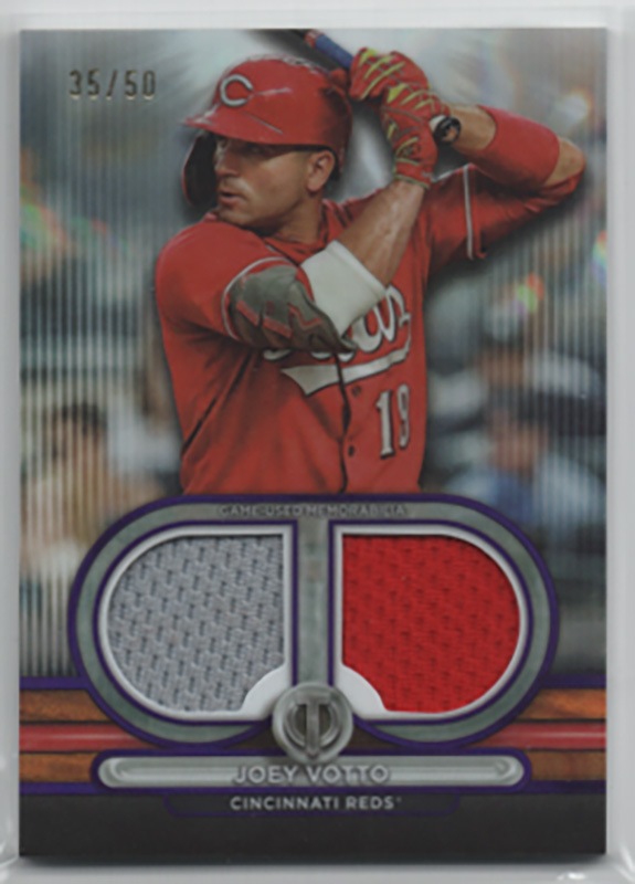 ジョーイ•ボットレッズ直筆サイン入りユニフォーム Topps