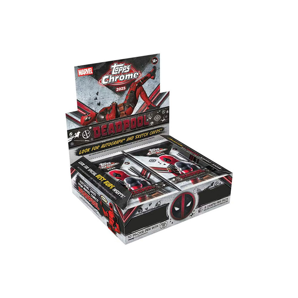 2025 Topps Chrome Marvel Deadpool Hobby Box 4/2入荷 ｜カード