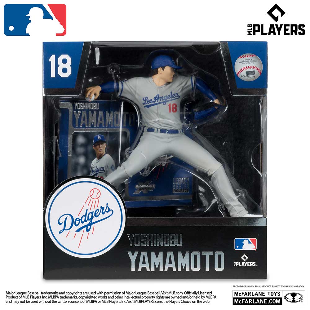 山本由伸 Mcfarlane MLB 2026 (ドジャース / グレー) / Yoshinobu