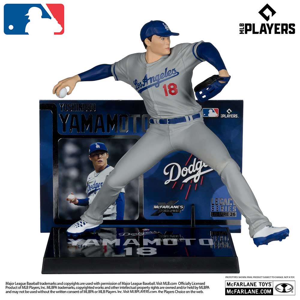 山本由伸 Mcfarlane MLB 2026 (ドジャース / グレー) / Yoshinobu