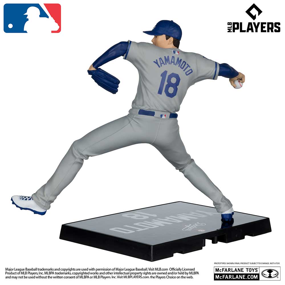 山本由伸 Mcfarlane MLB 2026 (ドジャース / グレー) / Yoshinobu