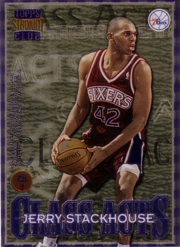 マイケル・ジョーダン/ジェリー・スタックハウス NBAカード Michael