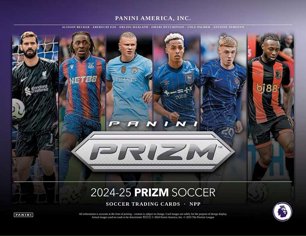 Panini Soccer Prizm W杯 20枚限定 ルカク カード セール）2024-25 Panini Prizm Premier League Soccer Retail版