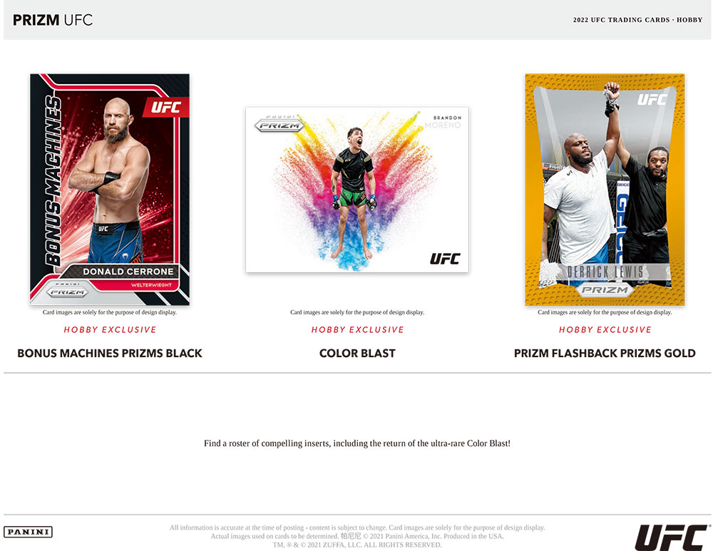 2022 Panini Prizm UFC 3/25入荷 ｜カードファナティック公式通販