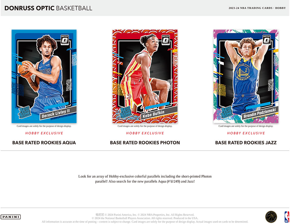NBA 2023-24 Panini Donruss Optic Basketball Hobby Box 6/15